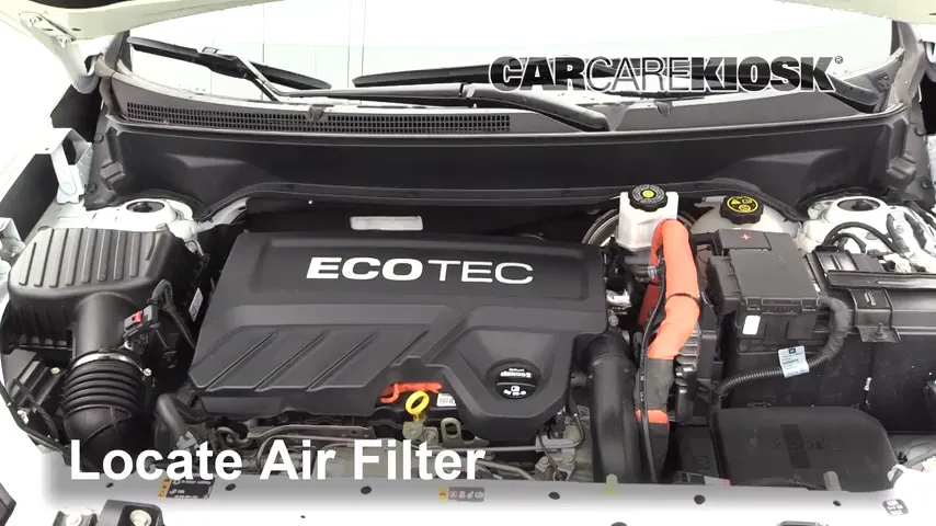 2019 Chevrolet Equinox Premier 1.6L 4 Cyl. Turbo Diesel Air Filter (Engine) Replace